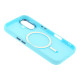 Чохол TPU+PC Space Magnetic Color with Magsafe для iPhone 16 Plus Колір Blue 2020000430025