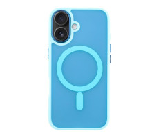 Чохол TPU+PC Space Magnetic Color with Magsafe для iPhone 16 Plus Blue ma35365_3345868 2020000430025