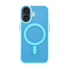 Чохол TPU+PC Space Magnetic Color with Magsafe для iPhone 16 Plus Колір Blue 2020000430025