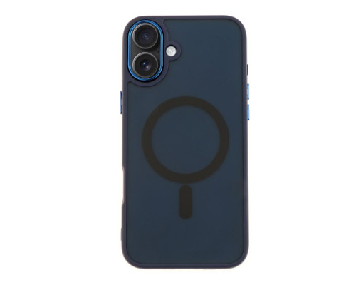 Чохол TPU+PC Space Magnetic Color with Magsafe для iPhone 16 Plus Колір Blue 2020000430025