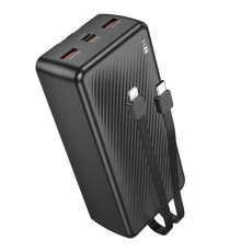Універсальна Мобільна Батарея Power Bank Borofone BJ57B Graceful 22.5W+PD20W with cable 30000 mAh Колір Чорний 6941991116469 ma36743_3608971