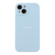Чохол Silicone Case Full Size with Frame для iPhone 15 Колір 46.Cosmos Blue 2020000493785 ma32785_3868593