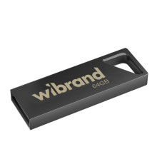 USB флеш-накопичувач Wibrand 64gb Stingray Колір Сірий 4820124251661