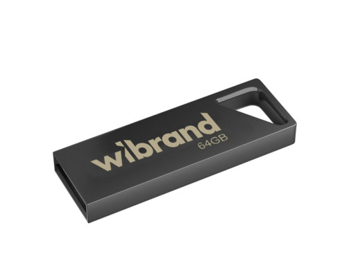 USB флеш-накопичувач Wibrand 64gb Stingray Колір Сірий 4820124251661