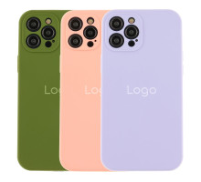 Чохол Silicone Case Full Size with Frame для iPhone 12 Pro Max 72.Kumquat ma24508_1601030 2020000482284