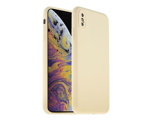 Чохол Silicone Case Full Size with Frame для iPhone X/Xs Колір 15.Dark Grey 2020000444404