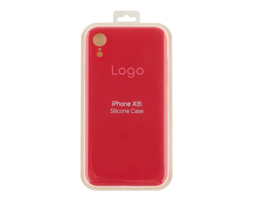 Чохол Silicone Case Full Size with Frame для iPhone Xr Колір 38.Shiny Pink 2020000444466 ma36208_3607068