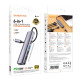 Хаб USB Borofone DH16 6-в-1 Type-C to HDMI+PD+USB3.0+USB2.0*2+RJ45(L=0.15M) Колір Сiрий 6941991115592 ma35479_3346510