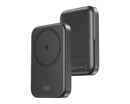 Універсальна Мобільна Батарея Power Bank XO PR242 PD20W Magnetic wireless 15W Type-C with U-shaped holder 5000mAh Колір Білий 6920680857234 ma34899_3344260