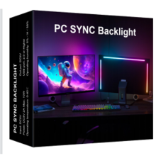 RGB Підсвічування для Монітора 32" DX23014-1 Колір Чорний 2020000464112 ma37372_3611393