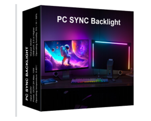 RGB Підсвічування для Монітора 32" DX23014-1 Колір Чорний 2020000464112 ma37372_3611393