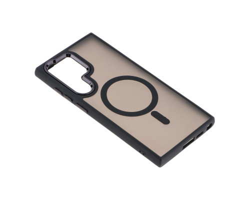 Чохол TPU+PC Space Magnetic Color with Magsafe для Samsung Galaxy S23 Ultra 5G (S918) Колір Dark Purple 2020000437024 ma35377_3345922