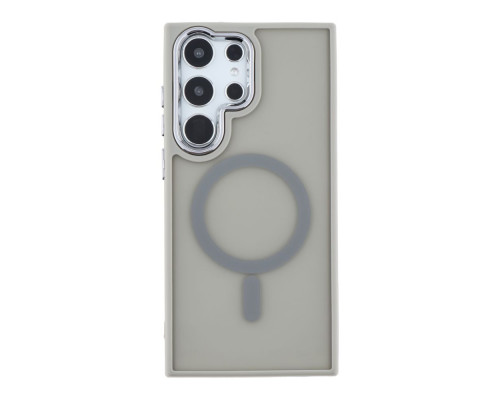 Чохол TPU+PC Space Magnetic Color with Magsafe для Samsung Galaxy S23 Ultra 5G (S918) Колір Dark Purple 2020000437024 ma35377_3345922