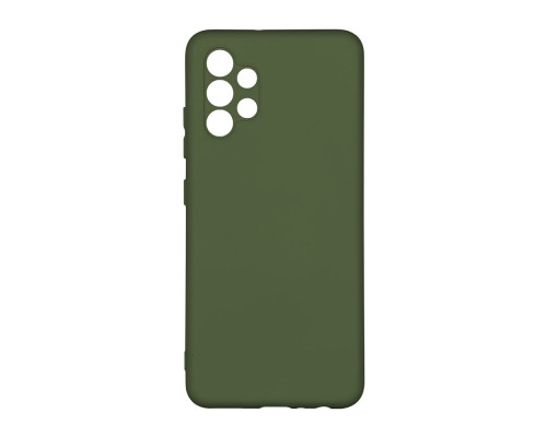 Чохол Silicone Cover Full Camera (A) для Samsung Galaxy A32 4G (A325F) Колір 71.Dark Green