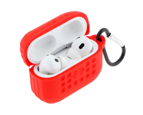 Футляр Silicone Fashion Case with Hook для Airpods Pro 2 Колір Navy blue 2020000441878 ma35266_3345629