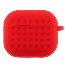 Футляр Silicone Fashion Case with Hook для Airpods 3 Колір Red 2020000441670 ma35264_3345619