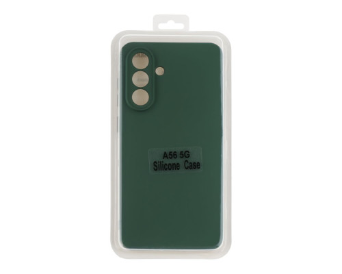 Чохол Silicone Cover Full Camera (A) для Samsung Galaxy A56 5G (A566) Колір 71.Dark Green 2020000442042 ma36975_3609714