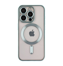 Чохол TPU Metallic Chrome Full Camera with Magsafe для iPhone 16 Pro Колір Chrome Green 2020000451259 ma36190_3606940
