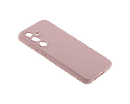 Чохол Liquid Silicone (AA) Full Camera для Samsung Galaxy S24 FE 5G (S721) Колір 19.Pink sand 2020000446644