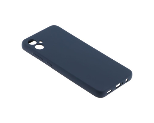 Чохол Liquid Silicone (AA) Full Camera для Samsung Galaxy A05 (A055) Колір 08.Dark blue 2020000447276