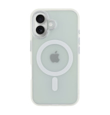 Чохол TPU+PC Goldencis Matte with MagSafe для iPhone 16 Колір White 2020000444886 ma34877_3343969