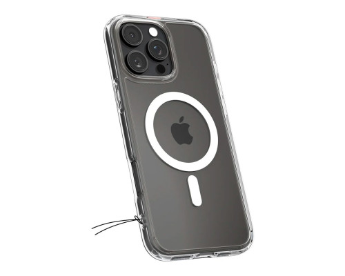 Чохол TPU+PC Spigen Ultra Hybrid with Magsafe для iPhone 16 Pro Колір Transparent 2020000460985 ma35986_3605940