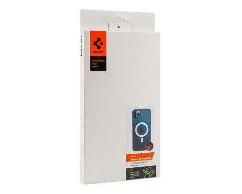 Чохол TPU+PC Spigen Ultra Hybrid with Magsafe для iPhone 16 Pro Колір Transparent 2020000460985 ma35986_3605940