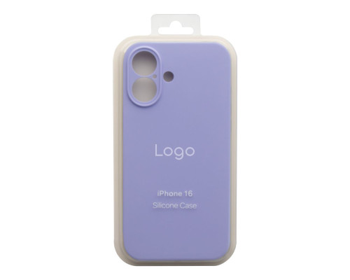 Чохол Silicone Case Full Size with Frame для iPhone 16 Колір 21.Sea Blue 2020000480419 ma35899_3610999