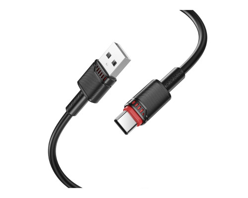 Кабель USB Borofone BX110 Type-C 3A Колір Білий 6941991120756 ma37241_3611057