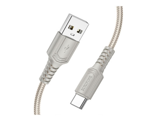 Кабель USB Borofone BX116 Type-C 3A Колір Чорний 6941991119804 ma37163_3610593
