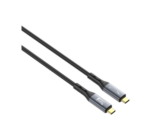 Кабель USB LDNIO TC11c USB4.0/Thunderbolt 4/40Gbps/240W/8K@60Hz Type-C to Type-C Колір Чорний 6933138602829 ma37434_3611720