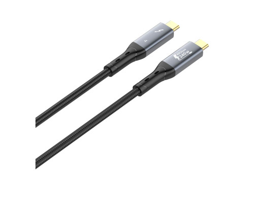 Кабель USB LDNIO TC11c USB4.0/Thunderbolt 4/40Gbps/240W/8K@60Hz Type-C to Type-C Колір Чорний 6933138602829 ma37434_3611720
