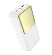 Універсальна Мобільна Батарея Power Bank Hoco J136B Sirui 22.5W+PD20W 30000 mAh Колір Бiлий 6942007634861 ma36643_3608769