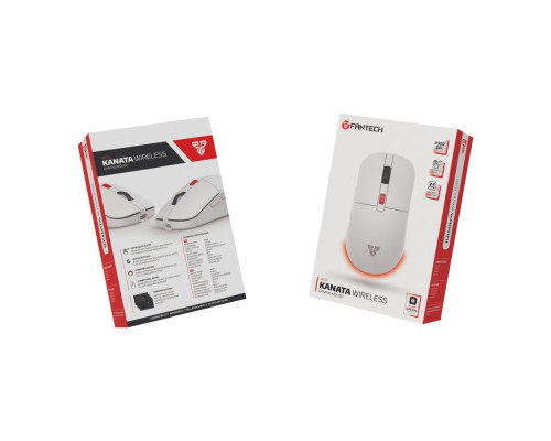 Бездротова Миша Ігрова Fantech WG9 Kanata Колір Бiлий 6977052250179 ma35441_3346253