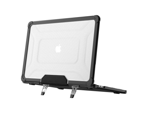 Накладка TPU+PC Color Diagram for MacBook Pro 13" 2018/2020/2022 （A2338/A2289/A2251/A1989) Колір Purple 2020000472674 ma36667_3608861