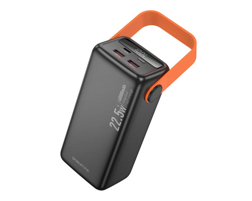 Універсальна Мобільна Батарея Power Bank Borofone BJ66 Magnifico 22.5W+PD20 40000 mAh Колір Чорний 6941991115141 ma36385_3607995