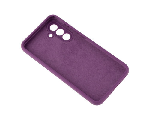 Чохол Liquid Silicone (AA) Full Camera для Samsung Galaxy A26 5G (A266) Колір 43.Grape 2020000467328 ma36966_3664953