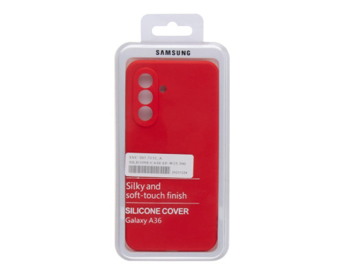 Чохол Liquid Silicone (AA) Full Camera для Samsung Galaxy A26 5G (A266) Колір 43.Grape 2020000467328 ma36966_3664953