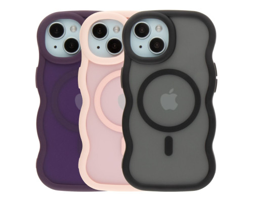 Чохол TPU+PC AquaWave with MagSafe для iPhone 15 Колір Pink 2020000465867 ma36823_3609291