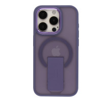 Чохол TPU+PC FlexGuard Magnetic Ring Stand для iPhone 16 Pro Max Dark Purple ma36753_3609029 2020000467175