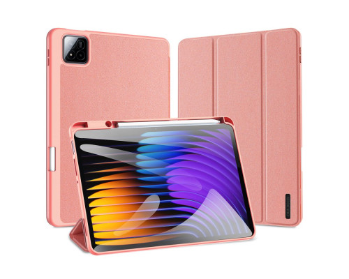 Чохол Dux Ducis Domo для Xiaomi Pad 7/7 Pro with Stylus Pen Holder & Auto Sleep Wake Колір Pink 2020000478850 ma36849_3609368