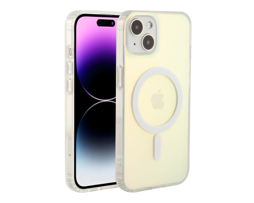 Чохол TPU+PC IMD Gradient with MagSafe для iPhone 14 Колір Transparent 2020000476146 ma37555_3663184