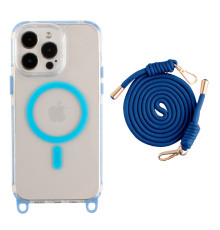 Чохол TPU+PC LanyardCase with MagSafe для iPhone 13 Pro Колір Sky Blue 2020000477501 ma37086_3610277