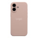 Чохол Silicone Case Full Size with Frame для iPhone 17 Колір 06.Light Pink 2020000492924 ma38002_3667080