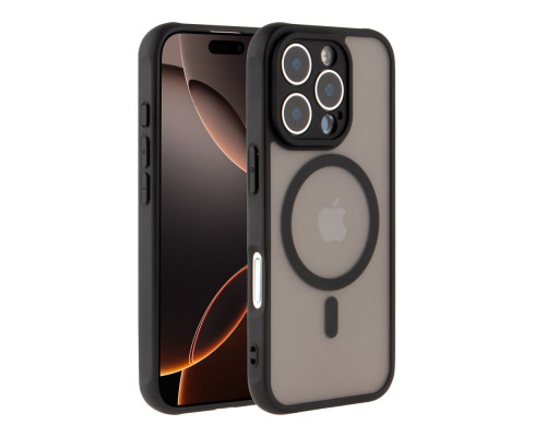 Чохол TPU+PC Anti Drop with MagSafe для iPhone 17 Pro Колір Black 2020000482871 ma38008_3667286