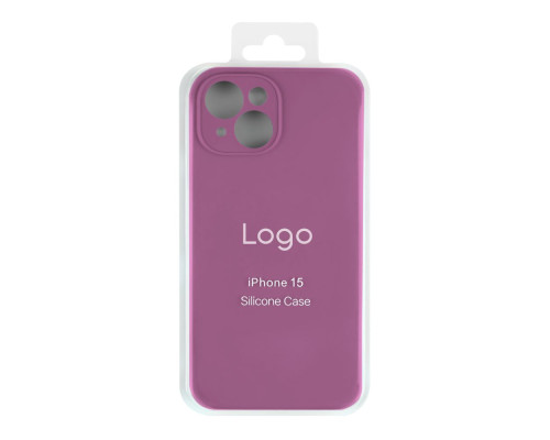 Чохол Silicone Case Full Size with Frame для iPhone 15 Колір 46.Cosmos Blue 2020000493785 ma32785_3868593