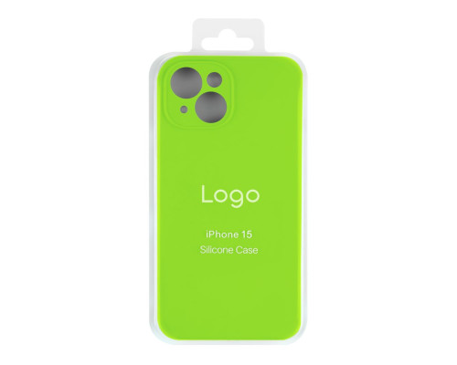 Чохол Silicone Case Full Size with Frame для iPhone 15 Колір 46.Cosmos Blue 2020000493785 ma32785_3868593