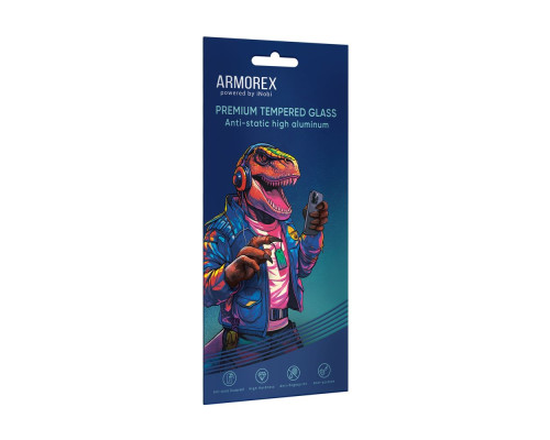 Захисне скло ARMOREX 5D High-Alum AntiDust for iPhone 17 Pro Max Колір Чорний 2020000485339 ma38542_3867119