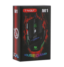 USB Миша Ігрова TWolf M1 М`ята упаковка Колір Чорний 2020000489504 ma38726_3868038