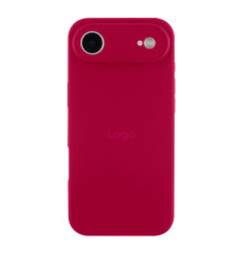 Чохол Silicone Case Full Size with Frame для iPhone 17 Air Колір 37.Rose Red 2020000492627 ma38003_3667151